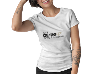 Dil Se Designer Dimag Se Passionate | Quirky | Printed T-Shirt