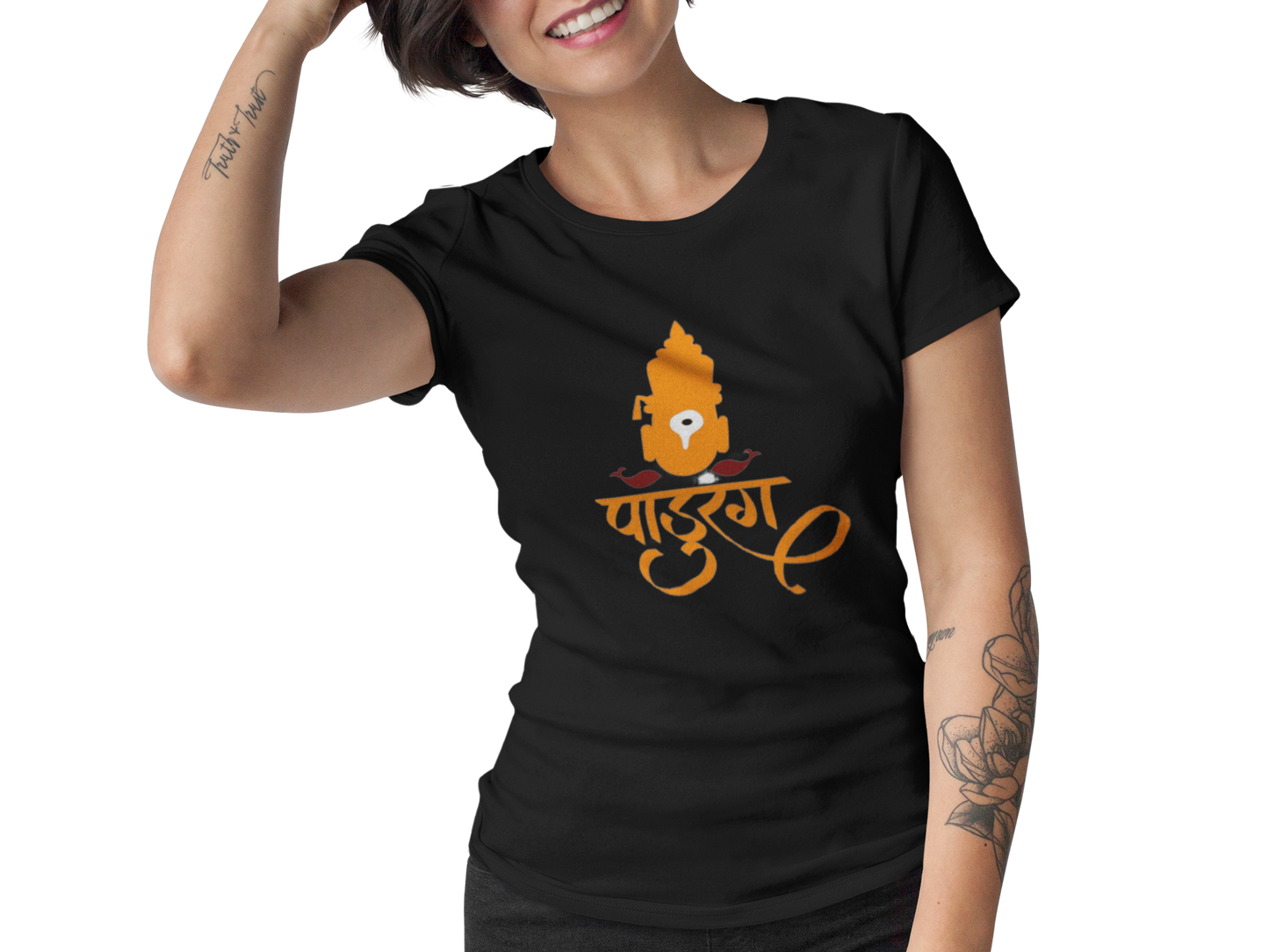 Pandurang | Devotion | Vitthal | Warkari | Creative Printed T-shirts