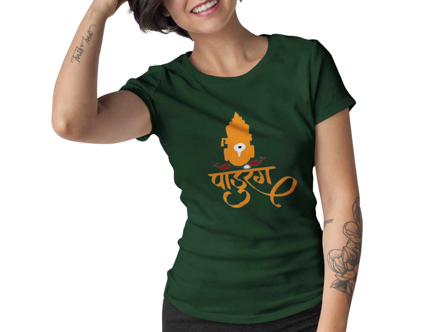 Pandurang | Devotion | Vitthal | Warkari | Creative Printed T-shirts