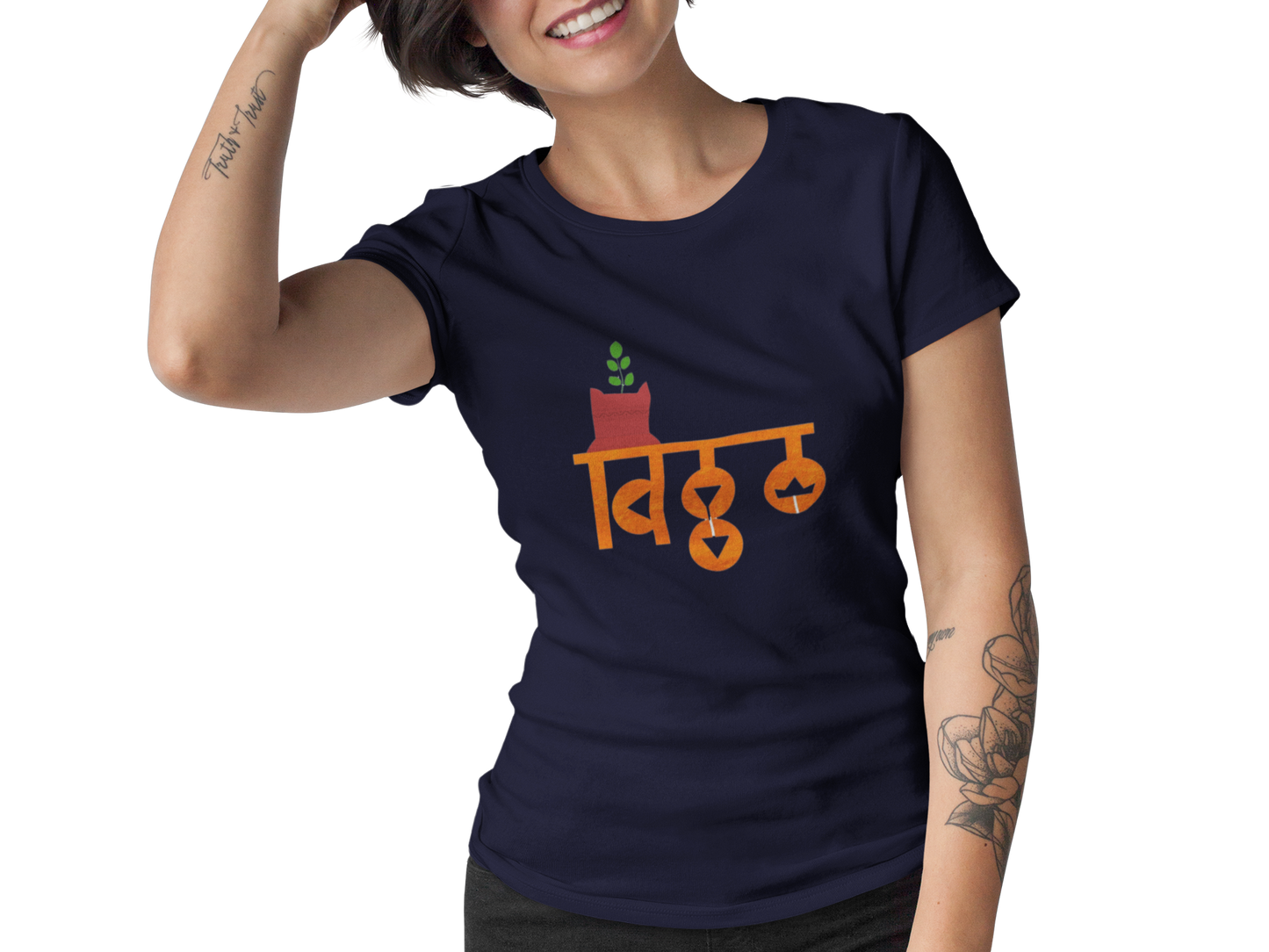 Vitthal Tulsi | Devotion | Creative Printed T-Shirts