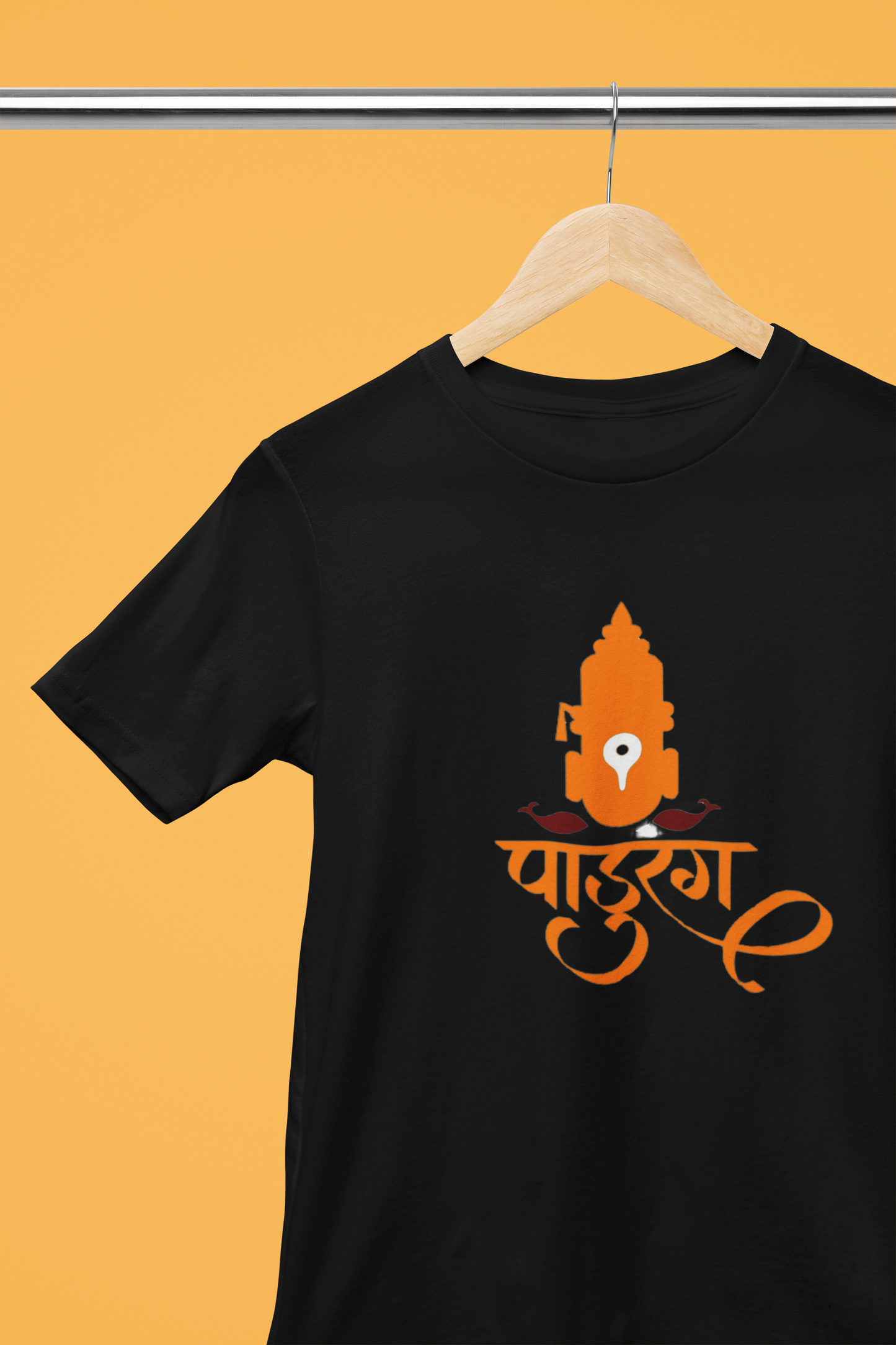 Pandurang | Devotion | Vitthal | Warkari | Creative Printed T-shirts