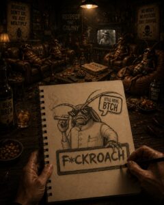 F*CKROACH – Still Here | Bold Graphic T-Shirt