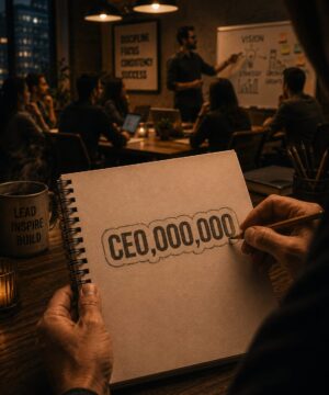 CEO,000,000 T-shirt – Wear the Millionaire Mindset