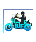 Night Rider Bike Rider T Shirt with Premium Graphic Print