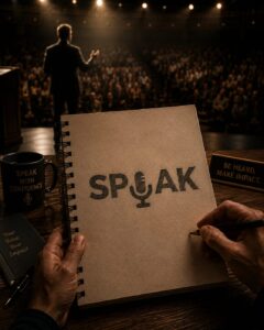 Speak T-Shirt | Voice & Expression Graphic Tees | Statement Printed T-Shirts