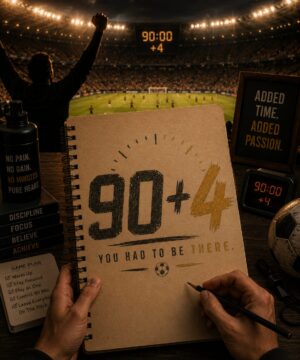 90+4 You Had To Be There T-Shirt | Football Passion Graphic Tee