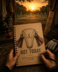 NOT TODAY. – Warrior Mindset Graphic T-Shirt
