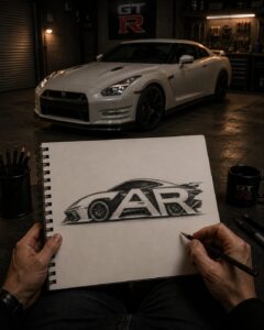 CAR – Built for the Driven. Graphic T-Shirt