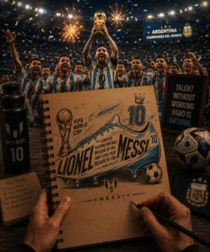 Lionel Messi Legacy T-Shirt | Football Legend Graphic Tee