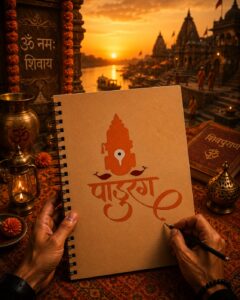 Vitthal Pandurang T-Shirt – A Tribute to Pandharpur’s Divine Energy