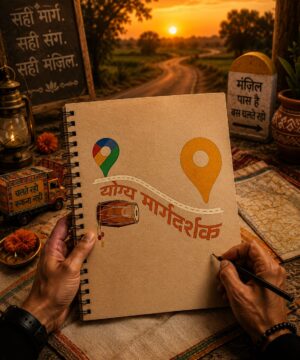 Yogya Margdarshak | Marathi bhakti wear | spiritual clothing