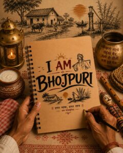 I AM BHOJPURI – Pride of Bhojpur Graphic T-Shirt