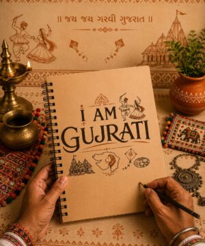 I AM GUJRATI – Pride of Gujarat Graphic T-Shirt