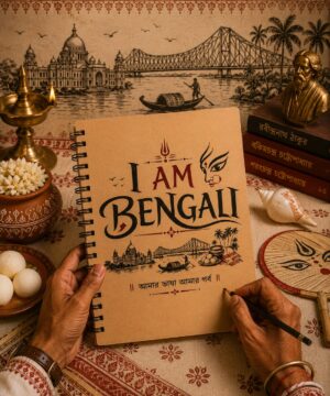 I AM BENGALI – Pride of Bengal Graphic T-Shirt